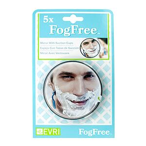 Evri 5x Fog Free Shaving Mirror with Suction Cups 3.5inch Evri 5x Fog Free Shaving Mirror with Suction Cups 3.5inch